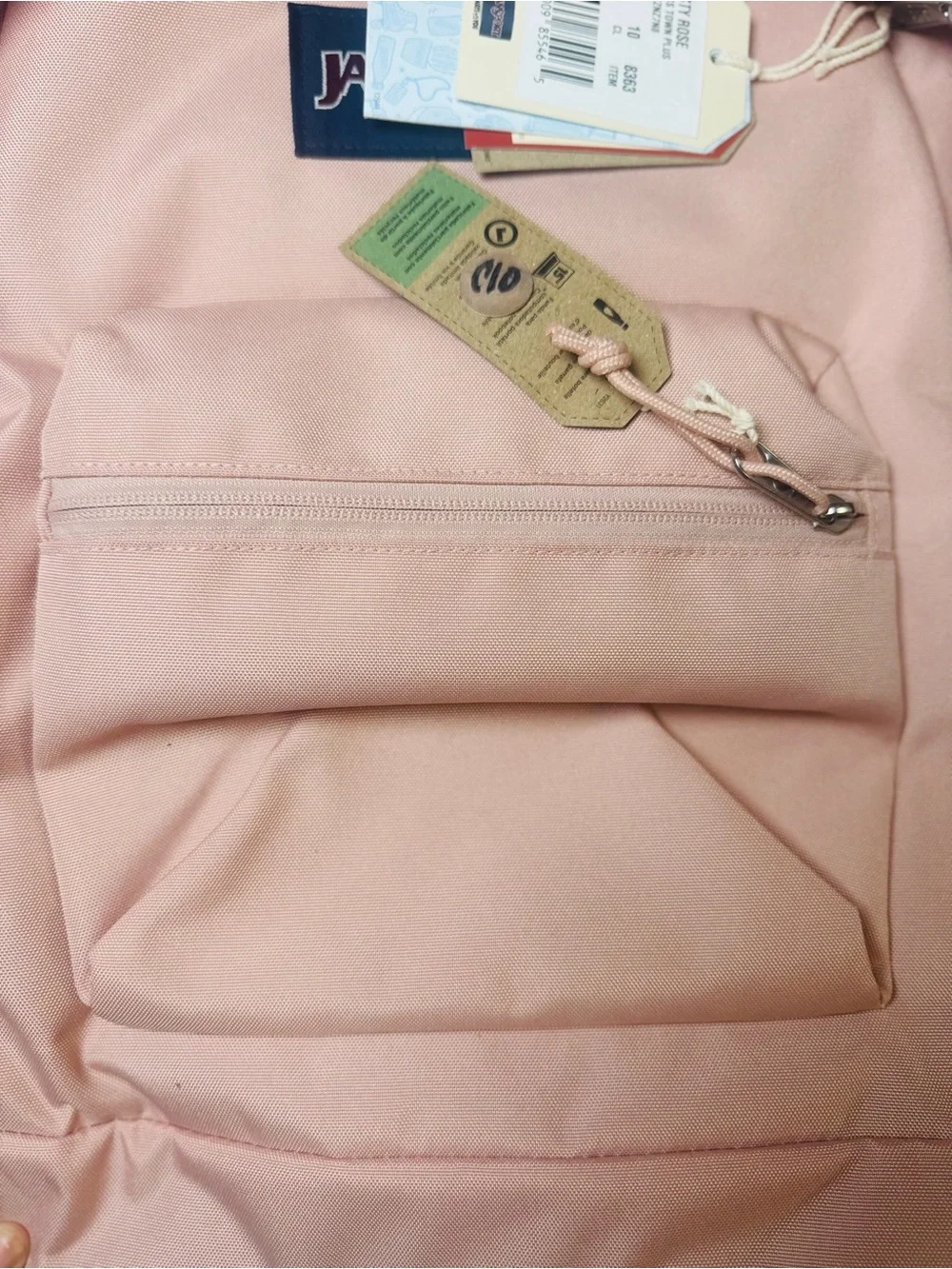 JanSport Main Campus Backpack – Misty Rose Pink